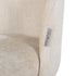 Axis White Chenille Chair